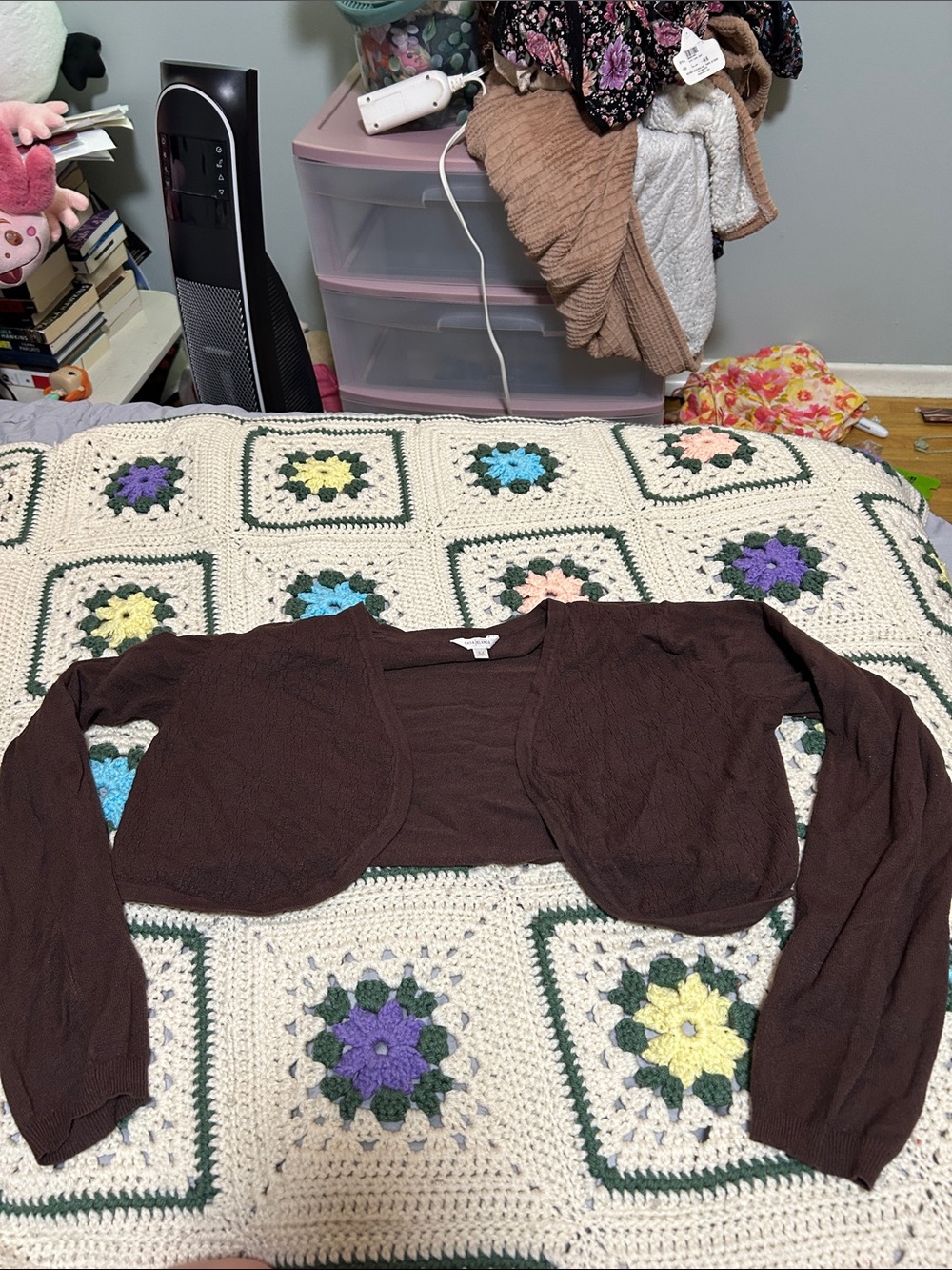 Brown bolero